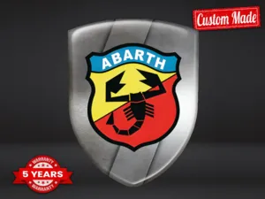 Fiat Abarth Logosticker Business Anpassbar Robust